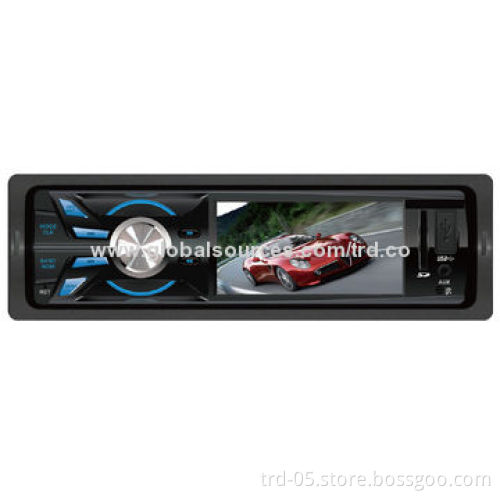 1-Din Car Video MP5 Player, with 3'' TFT Display, 4*50W, USB/SD